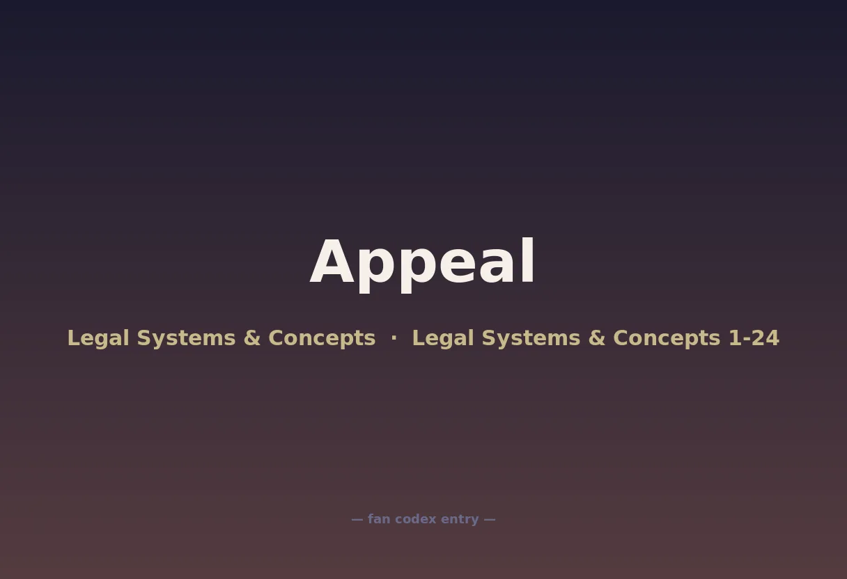 Appeal