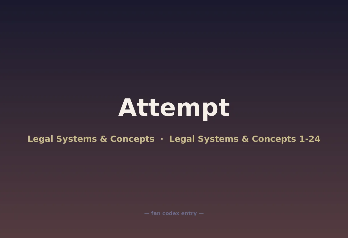 Attempt