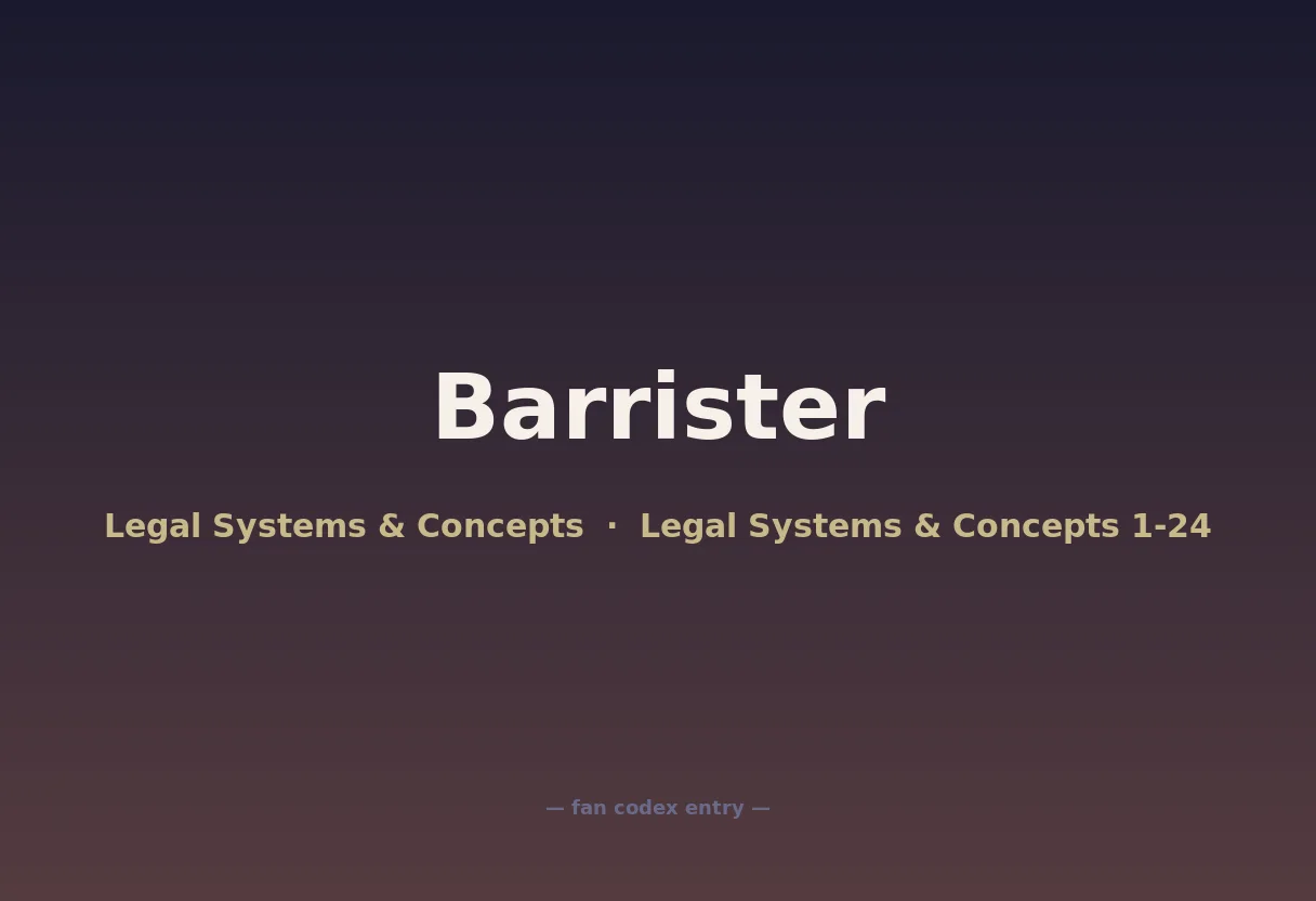 Barrister