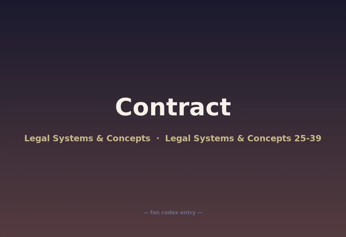 Contract